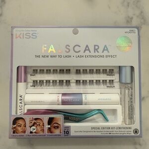 KISS Falscara Lash Extension Lengthening Kit - New Unopened